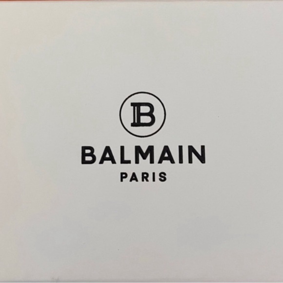 NWT, Authentic, BALMAIN Pink Monogram Cardholder - Picture 6 of 8